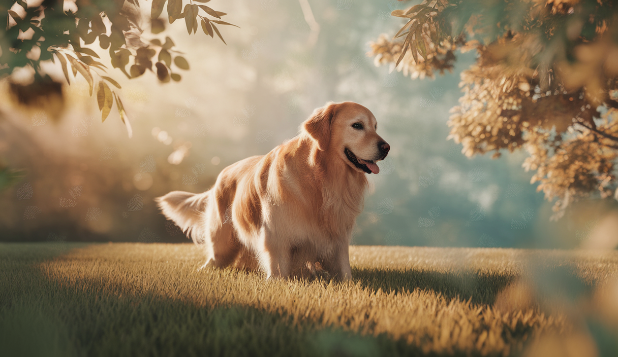 Chien et propriétaire en interaction empathique dans un cadre harmonieux