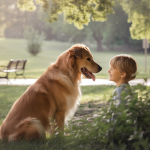 Illustration inspirante de conseils pour un comportement canin harmonieux