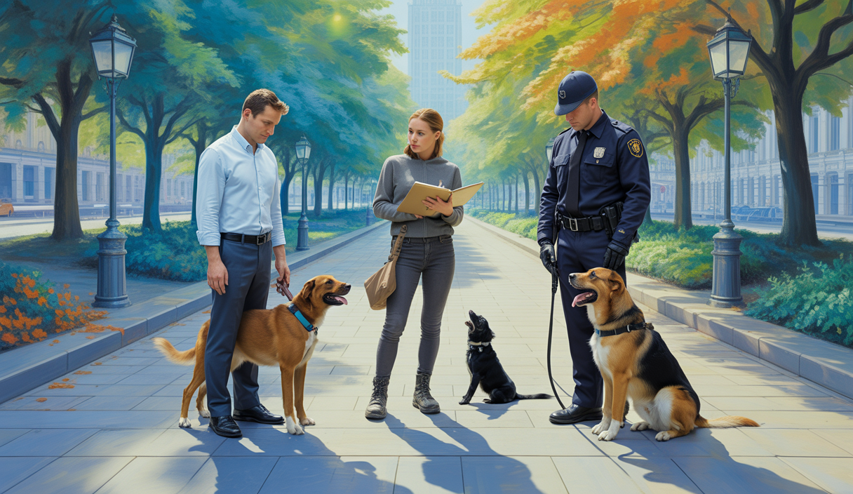 Un aperçu visuel des métiers avec chiens lucratifs en 2025, illustrant l'éducation canine, la sécurité privée et le comportementalisme