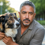 Cesar Millan guide un chien agressif pour gérer ses aboiements excessifs avec calme et assurance